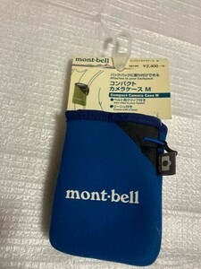  unused goods Mont Bell compact camera case M prime Marie blue 