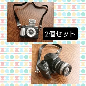 No.0652 新品 ミニチュア カメラ ２種類セット