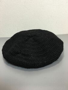 HELEN KAMINSKI ヘレンカミンスキー 編み込み ベレー帽 帽子 ブラック
