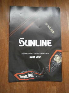SUNLINE　サンライン　製品カタログ　バッグ　ウェア　グローブ　キャップ　ウキ　2023年～2024年