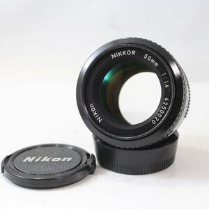 【現状品】ニコン Nikon Ai NIKKOR 50mm F1.4 単焦点レンズ ジャンク扱い (329) 