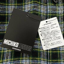 新品 ミチコロンドン 秋冬 チェック ビエラ シャツ LL【ML85-0021_GREEN】 MICHIKO LONDON 起毛 長袖 ネルシャツ フランネル メンズ_画像8