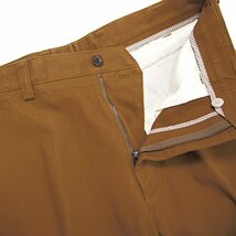 訳有 ユキトリイオム コットン キャンバス ストレッチ カーゴ パンツ 85(XL) 茶 【P28096】 メンズ YUKI TORII HOMME ワーク ミリタリー_画像4