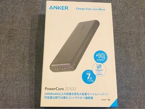 【新品】アンカー Anker PowerCore 20100 モバイルバッテリー ブラック 20100mAh 2ポート