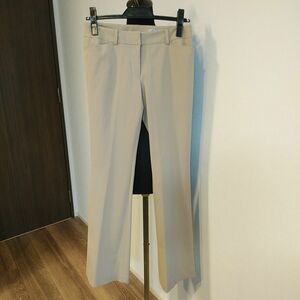 ZAZIE ザジ★レディースパンツ ワイドパンツ フレア ブーツカット 36 モカ色系 女性用 S-M