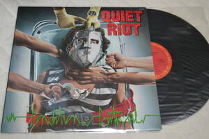 12(LP) QUIET RIOT Condition Critical 帯なし日本盤　美品　1984年