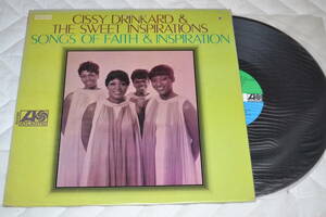 12(LP) CISSY DRINKARD & THE SWEET INSPIRATIONS Songs of faith & inspiration USオリジナル　緑青アトランティック　1968年