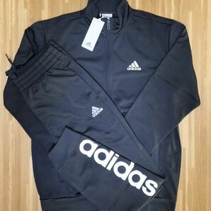 adidas　アディダス　ジャージ上下　２ＸＬ　メンズ 　ブラック