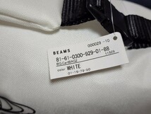 【未使用】BEAMS GOLF ビームスゴルフ カートバッグ2 ハンドバッグ ホワイト 81-61-0300-929_画像4