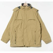 AMERICAN EAGLE OUTFITTERS アメリカンイーグル サイズL 中綿 ジャケット ジップアップ ナイロン100％ メンズ 秋冬 古着 カジュアル_画像1