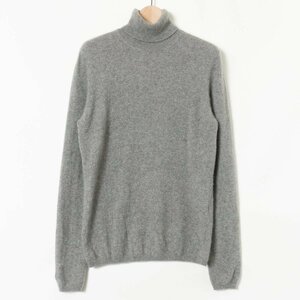 UNIQLO トップス ユニクロ CASHMERE グレー タートルネック 長袖ニット シンプル 綺麗め ベーシック 定番 カシミヤ100％ 着まわし 秋冬 L