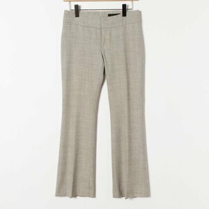 UNTITLED Untitled lady's woman woman center Press pants wool pants 1 gray office casual ceremony beautiful . on goods 