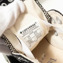 【1円スタート】CONVERSE コンバース ALL STAR オールスター SLIPⅢ ローカット スニーカー ブラック 黒 23.5cm レディース カジュアル 靴_画像9