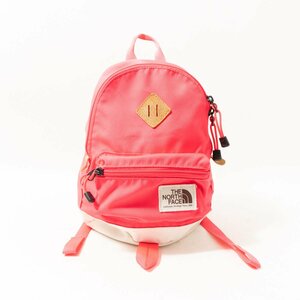 THE NORTH FACE ザ ノースフェイス NMJ71752 キッズ バークレーミニ リュックサック ネオンピンク ホワイト ポリエステル カジュアル bag