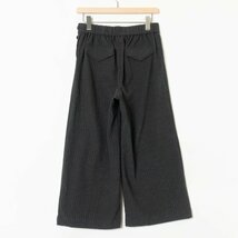 Firosa ストレッチパンツ フィローザ ボトムス グレー ストライプ柄 シンプル 綺麗め ベーシック オフィス ウエストゴム 着まわし 秋冬 11_画像10