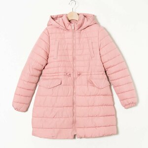 ZARA KIDS ザラ キッズ 中綿 パデッド コート フード ピンク 桃 子供服 ガール 女子 13-14 164cm カジュアル かわいい アウター 防寒