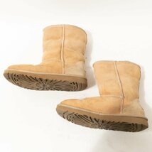 UGG Australia アグ オーストラリア S/N5251 キッズ クラシックムートンブーツ ベージュ 21.5cm スエード ボア 子供靴 ジュニア シューズ_画像6