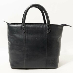 髭 HIGE BAG ヒゲバッグ トートバッグ ネイビー 紺 レザー 本革 メンズ 手さげ シンプル オールシーズン スクエア きれいめ カジュアル 鞄