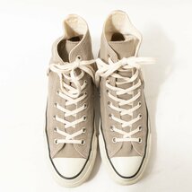 CONVERSE コンバース ALL STAR オールスター ハイカット スニーカー グレー 灰色 26cm キャンバス メンズ シンプル カジュアル シューズ 靴_画像4