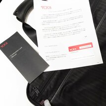 【1円スタート】TUMI トゥミ 22121DH ビジネスバッグ 2way ショルダーバッグ ハンドバッグ バリスティックナイロン レザー 紳士鞄 ポーチ_画像10