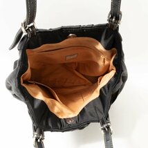 ALBERGO TOPKAPI アルベルゴ トプカピ ハンドバッグ ブラック 黒 シンプル 無地 モノトーン Bag カバン レディース 婦人 上品 キレイめ_画像4