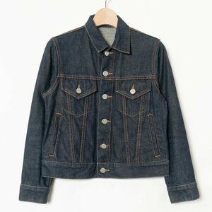 MACPHEE Denim jacket McAfee outer garment outer feather weave beautiful . casual indigo blue cotton 100% cotton 36 Tomorrowland 