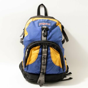 JANSPORT メキシコ製 ジャンスポーツ バックパック ブルー 青 イエロー 黄色 ブラック 黒 リュック バッグ 大容量 ユニセックス 男女兼用