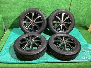 DILUCE ディルーチェ 13X4.0JJ +45 PCD100 4H DUNLOP EC202 155/65R13 18年製 夏タイヤ・アルミホイール 4本セット Y6(2) EM