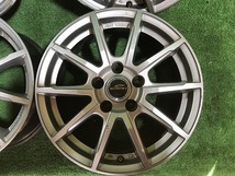 A-TECH シュナイダー16インチアルミホイール 6.5J ＋48 5H PCD114.3 4本セット G3-1 YM_画像4