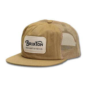 正規品!! BRIXTON(ブリクストン) GRADE HP TRUCKER HAT サンド