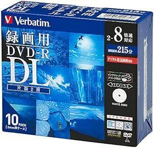 ビクター(VICTOR) バーベイタムジャパン(Verbatim Japan) 1回録画用 DVD-R DL CPRM 215