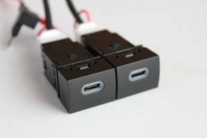 Nissan car USB-C charge port double X-trail T33/ Dayz B40 series / Roox B40A B45A B47A B48A/ leaf ZE1