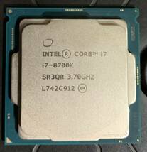 Intel Core i7 8700K 3.70GHz_画像1