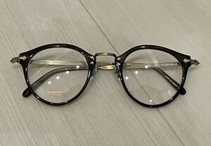 ほぼ新品　OLIVER PEOPLES オリバーピープルズ LIMITED EDITION 雅 505 VOT メガネ 眼鏡 ボストン　ブラウン　茶色