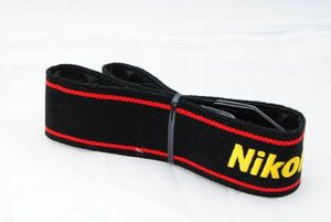 美品 ★Nikon ネックストラップ レッド スーパーワイドII 一眼レフ用 シンプル 2337 ★ 20240212_B000RQBRHW