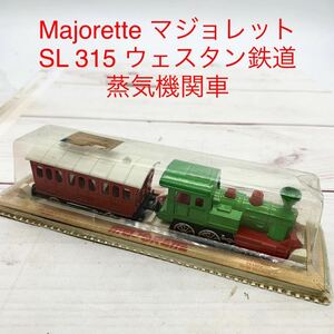 ★B944★ Majorette マジョレット SL 315 ウェスタン鉄道 蒸気機関車 当時物 ミニカー