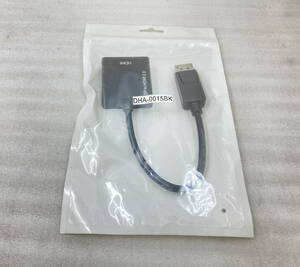 複数入荷　●DisplayPort to HDMI 2.0 変換ケーブル　DHA-0015BK　0.15ｍ　未使用品