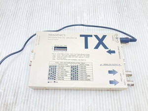 複数入荷　●IMAGENICS　CRO-DCE15A　TX DVI　信号同軸延長器・受信器　アダプター付き　中古品