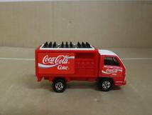 【中古品】トミカ　いすゞ　エルフ　コカ・コーラ運搬車　赤　1/78　日本製_画像5