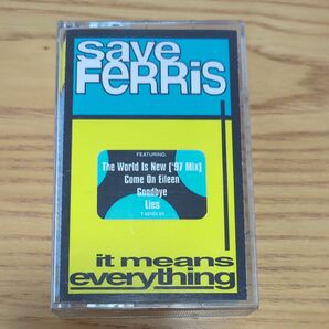 カセットテープ Save FeRRiS It Means Everything 輸入盤