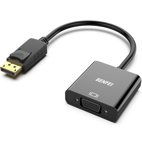 ★BENFEI★ DisplayPort→VGA変換アダプタDP to VGA