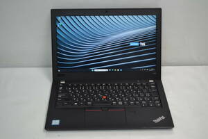 Lenovo ThinkPad X280 第8世代 Core i5-8350U 12.5インチフルHD液晶 メモリー8G SSD256G Webカメラ Wifi Bluetooth Windows11