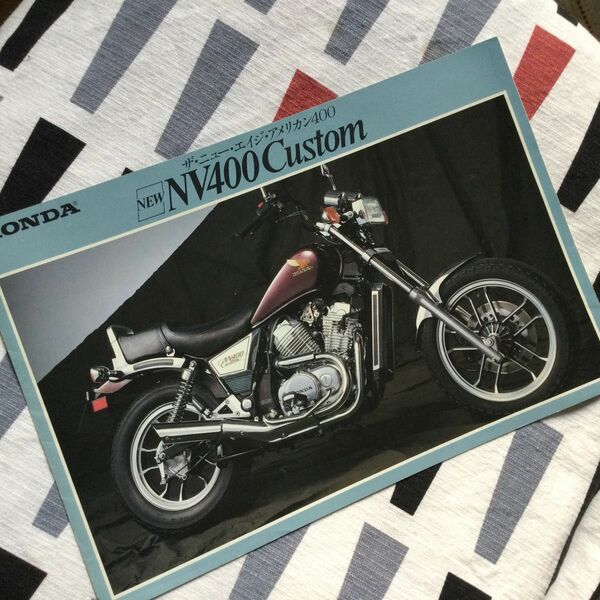 HONDA NV400 Custom カタログ【アクセサリーカタログ付】