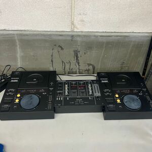 パイオニア Pioneer DJミキサー DJM-300/CDJ-500Ⅱ セット【現状出品】