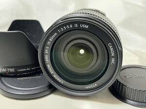 ★良品★キャノン CANON EF-S 15-85mm F3.5-5.6 IS USM ★付属品付き★ #7211