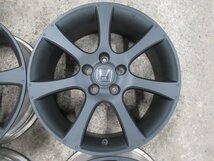 【オデッセー】HONDA　純正　18X7.0J+55　5/114.3　【マッドブラック塗装】 　ヴェゼル装着OK　特価_画像4