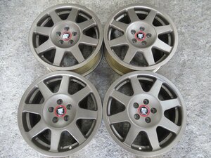 【SPEEDLINE】　16X7.0J+48　5/100　【ブロンズ塗装】　希少　生産終了品　当時物　カスタム修理品　センターキャップ有