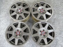 【SPEEDLINE】　16X7.0J+48　5/100　【ブロンズ塗装】　希少　生産終了品　当時物　カスタム修理品　センターキャップ有_画像1