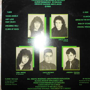 [LP] CLAVION / BEYOND THE FRONTIER 88年 南米ブラジル様式美メタルの画像2