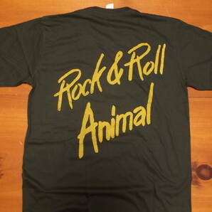 新品【R＆R Animal】Lou Reed ルーリード プリント Tシャツ 黒 XL // ジョンフルシアンテ ロックTシャツ ロックンロールアニマル バンドの画像3